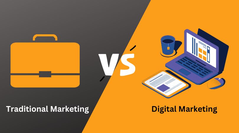 Digital Marketing vs. Traditional Marketing in 2023